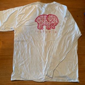 Ivory Ella Sky Blue Long Sleeve